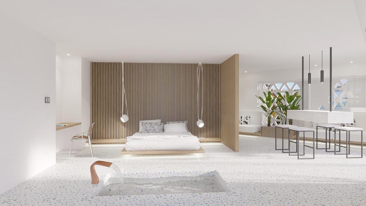 Mykonos Dove Beachfront Hotel Platys Gialos  Dış mekan fotoğraf