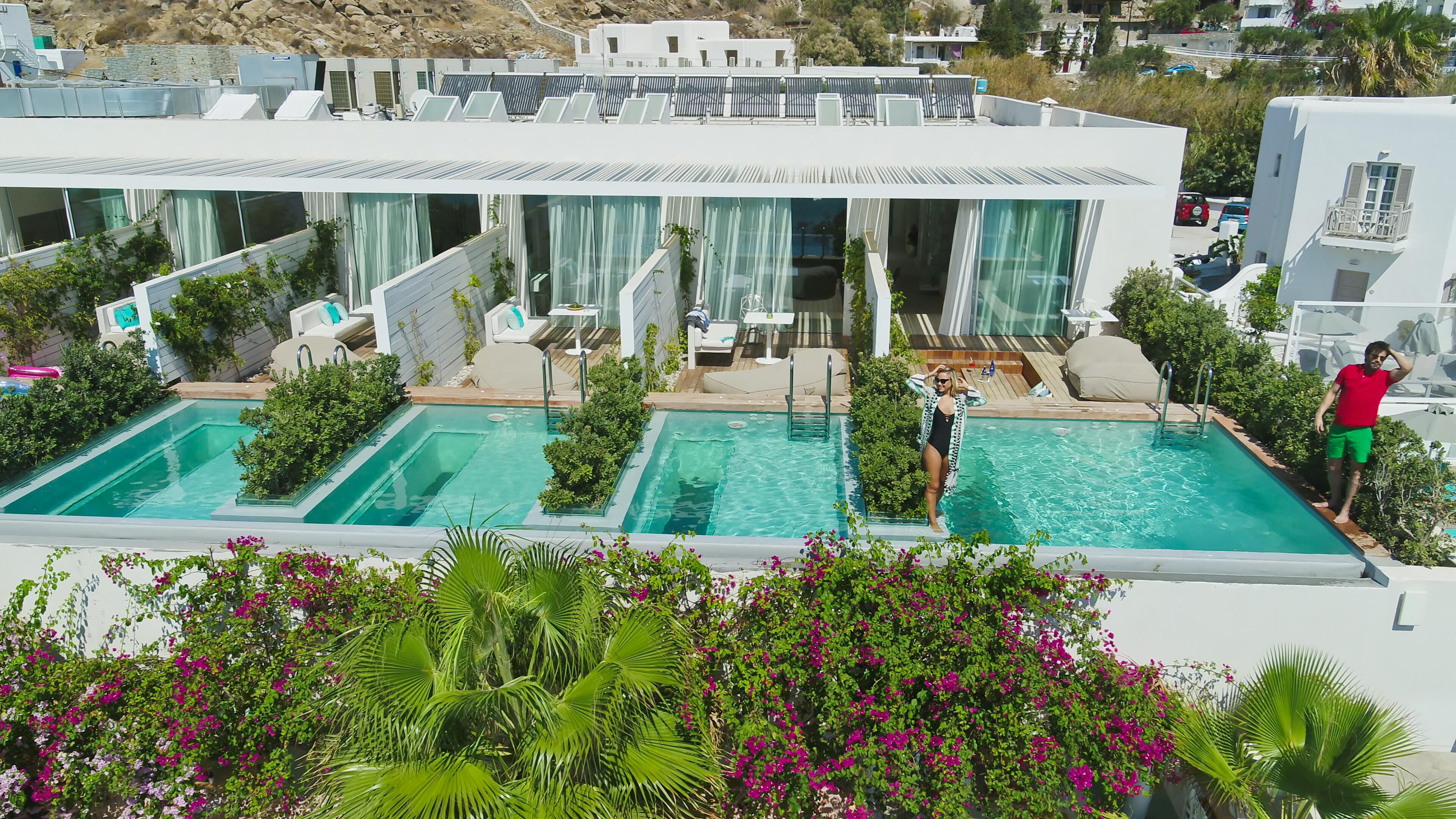 Mykonos Dove Beachfront Hotel Platys Gialos  Dış mekan fotoğraf