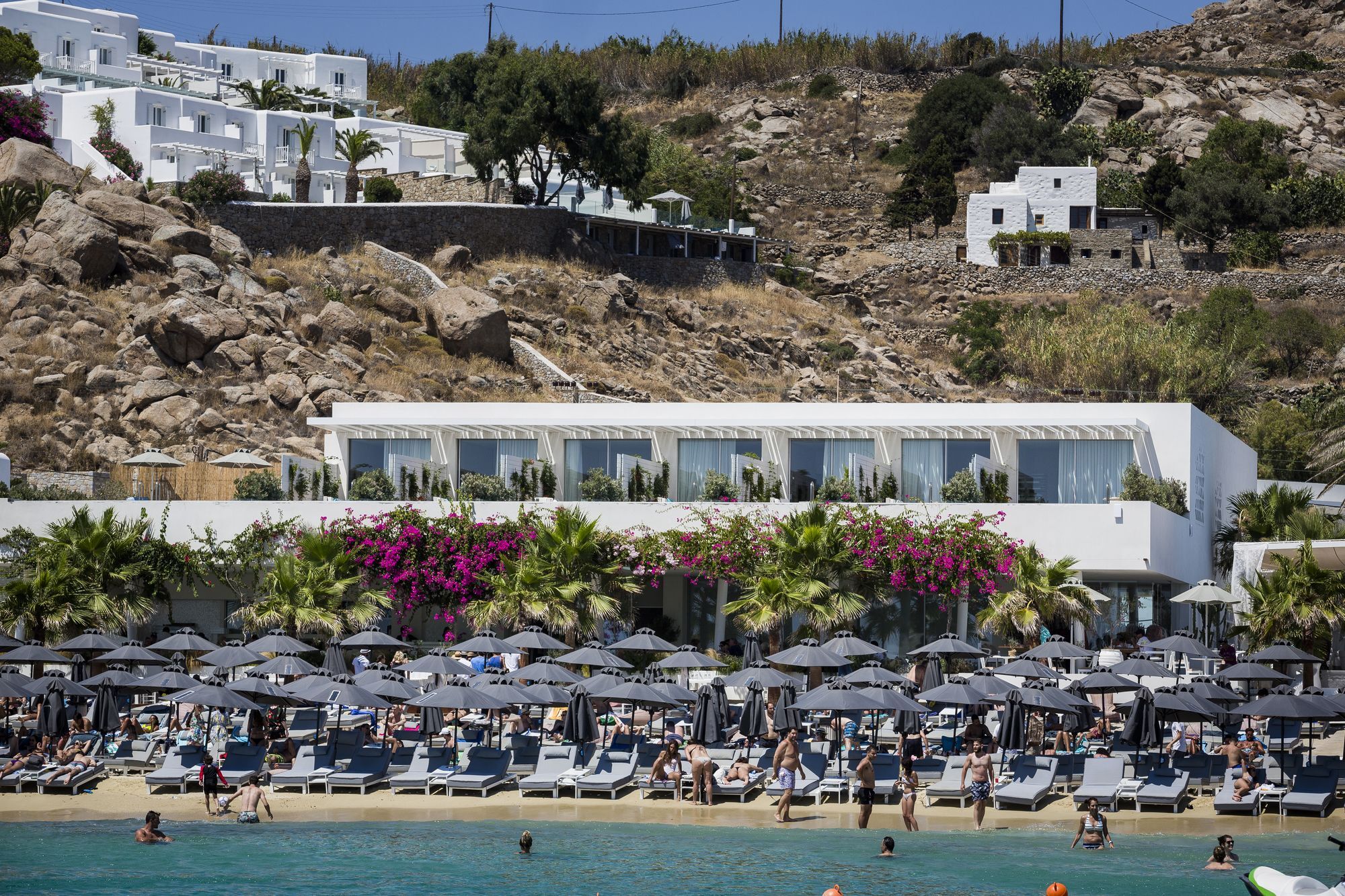 Mykonos Dove Beachfront Hotel Platys Gialos  Dış mekan fotoğraf